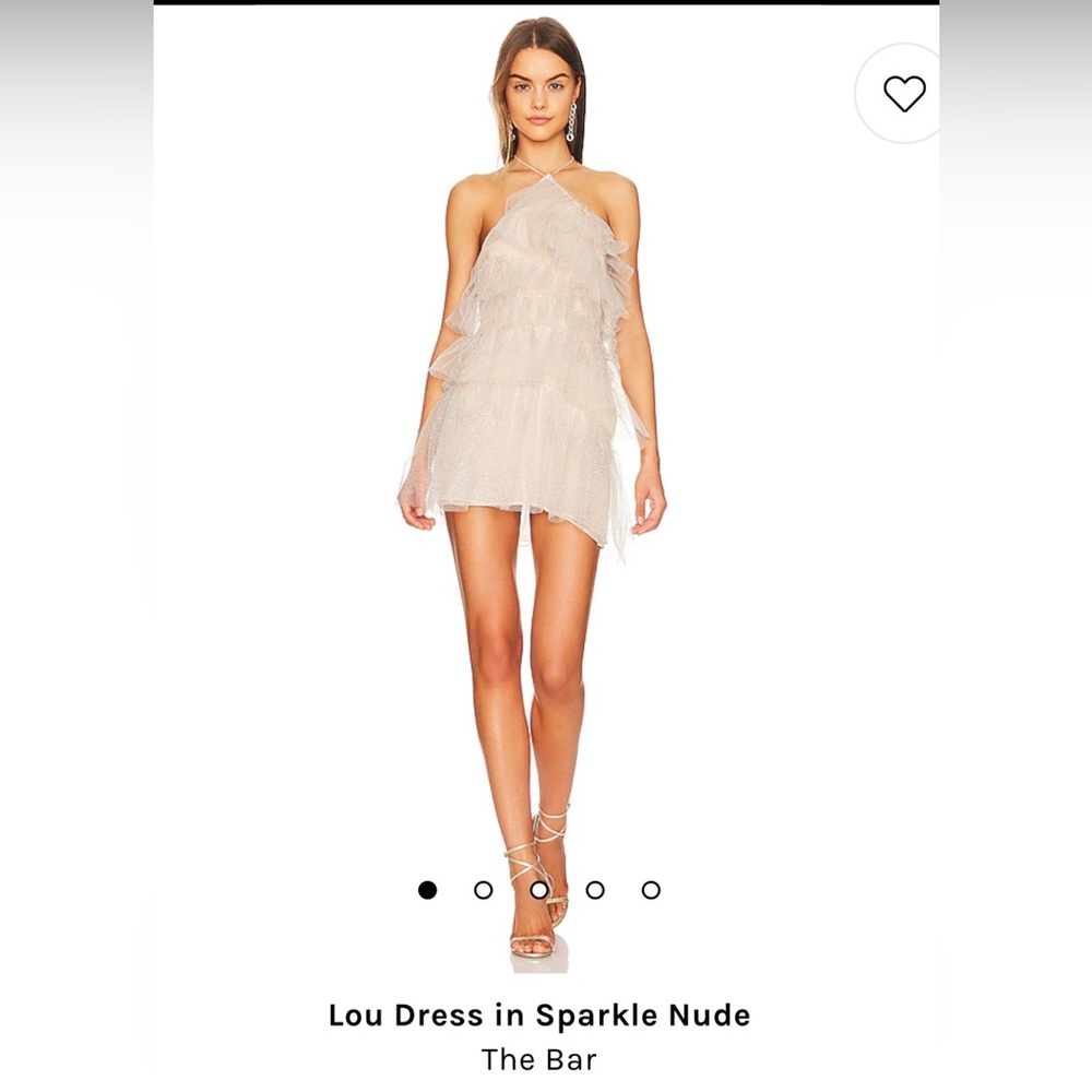 The BAR Lou dress in nude BNWT